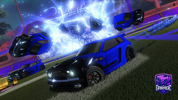 A Rocket League car design from NCBsarkuss