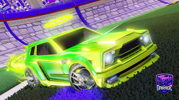 A Rocket League car design from Mally123