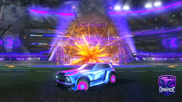 A Rocket League car design from FaZeTrY_Fyreo1