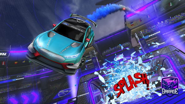 A Rocket League car design from DoublePlaygod339