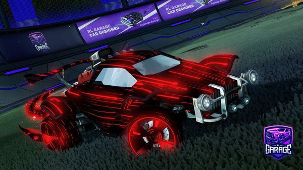 A Rocket League car design from nallovrin