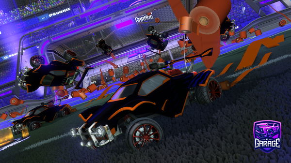 A Rocket League car design from doggo-aru