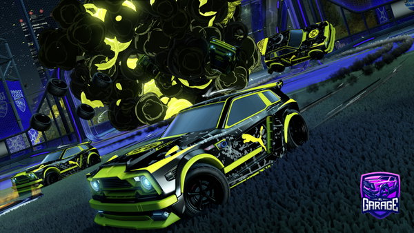 A Rocket League car design from FrenchCanCan