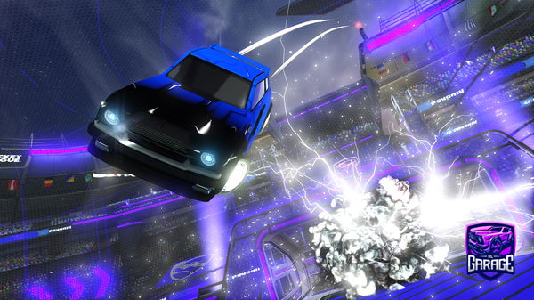 A Rocket League car design from trueeyeofender32