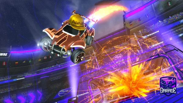 A Rocket League car design from Hazza_alt