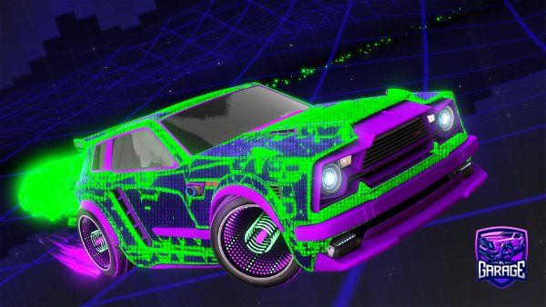 A Rocket League car design from TraderPL