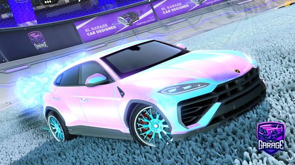 A Rocket League car design from 2K26