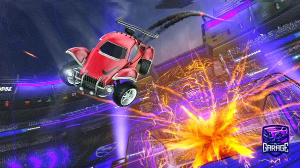 A Rocket League car design from KingLogan