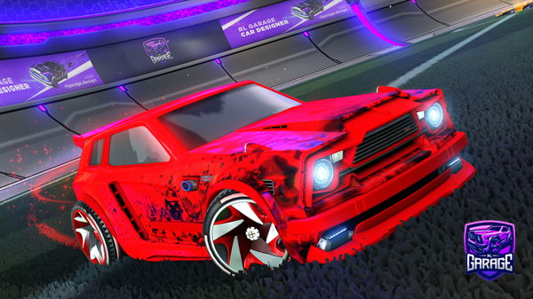 A Rocket League car design from BoZo_0708