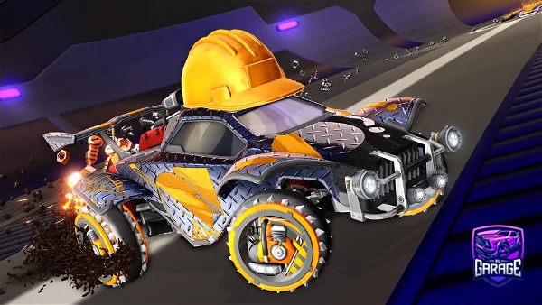 A Rocket League car design from CrspyChkn