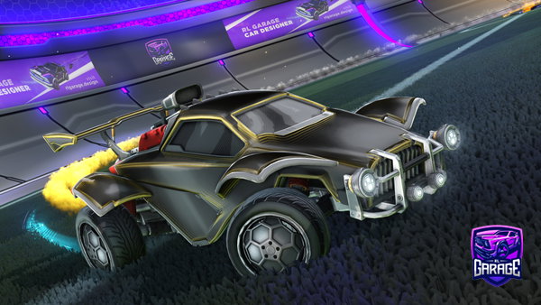 A Rocket League car design from tNouh