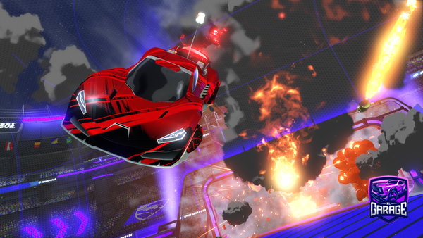 A Rocket League car design from autoFlemme