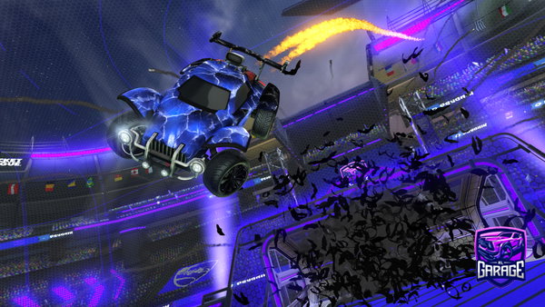 A Rocket League car design from sjdjjds