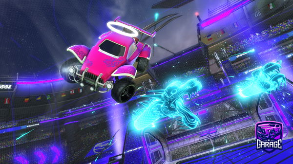 A Rocket League car design from TTVK9Drift