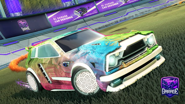 A Rocket League car design from TheRealHolyDavo