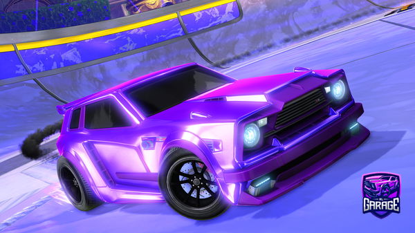 A Rocket League car design from STL-QUASAR