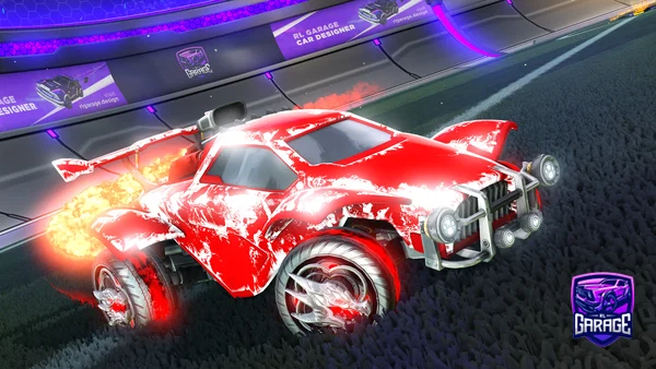 A Rocket League car design from Killerboyz9613