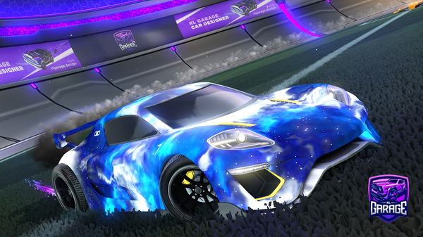 A Rocket League car design from johnwassandman