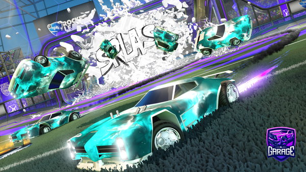 A Rocket League car design from PandaGamer5396
