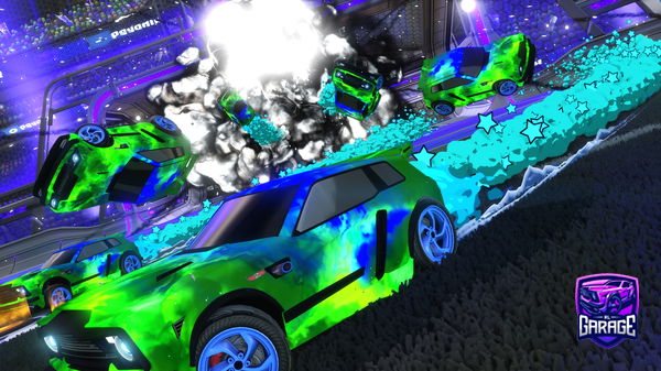 A Rocket League car design from finnburns