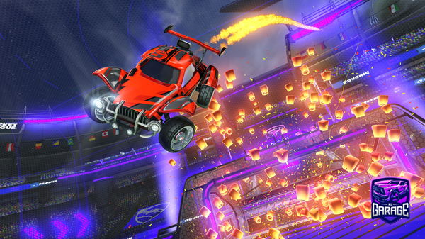 A Rocket League car design from BigVedj