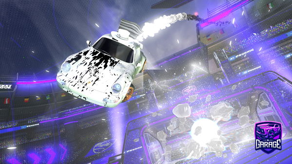 A Rocket League car design from Ultragod09