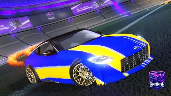 A Rocket League car design from F1lthyy_