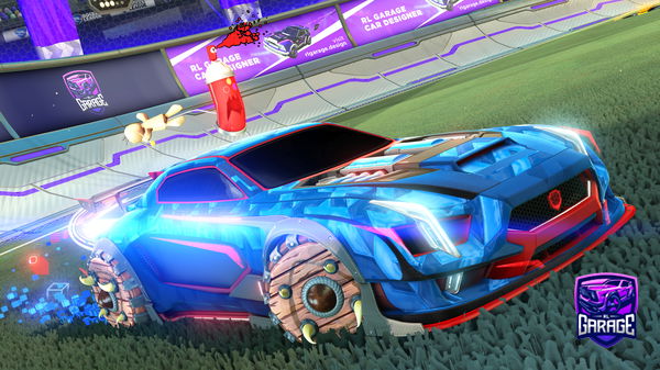 A Rocket League car design from G2186