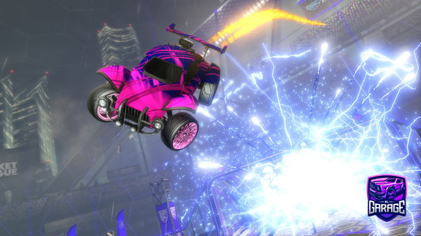 A Rocket League car design from Guille_mesanza