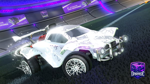 A Rocket League car design from sxniKzzz