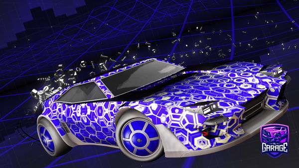 A Rocket League car design from SALOC1N