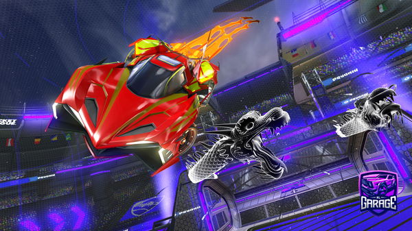 A Rocket League car design from DarkMajin