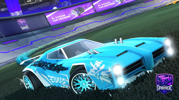 A Rocket League car design from Cane_bagnato_XD