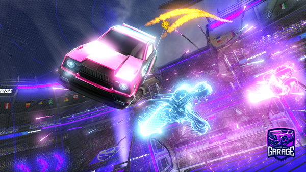 A Rocket League car design from fox808080