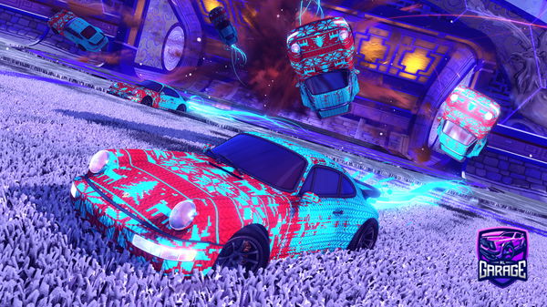 A Rocket League car design from Rocketeer777