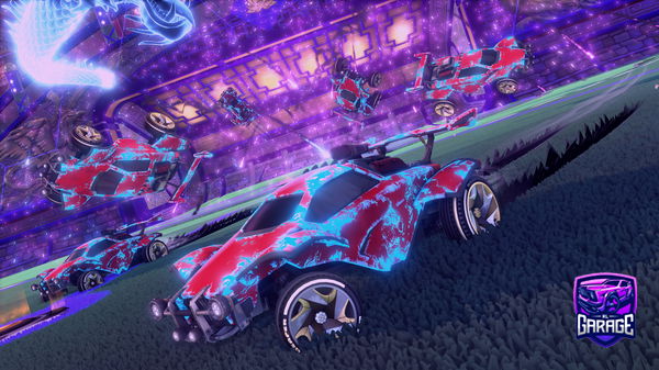 A Rocket League car design from GlacialxInferno