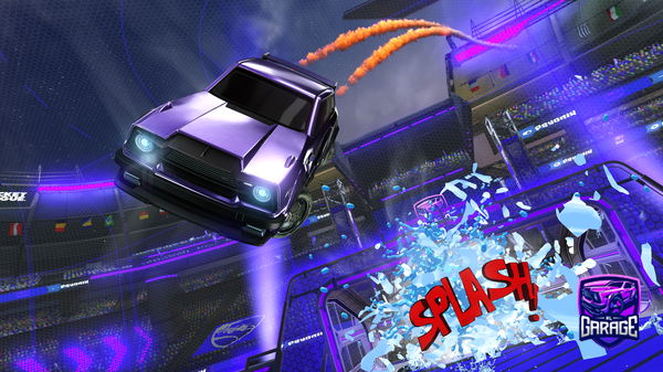 A Rocket League car design from Kromedome688