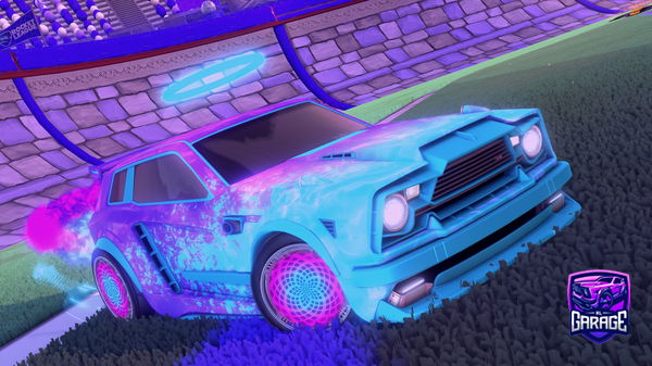 A Rocket League car design from gustlmayer