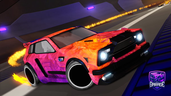 A Rocket League car design from Hixqd