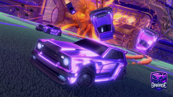 A Rocket League car design from FXDEWAY
