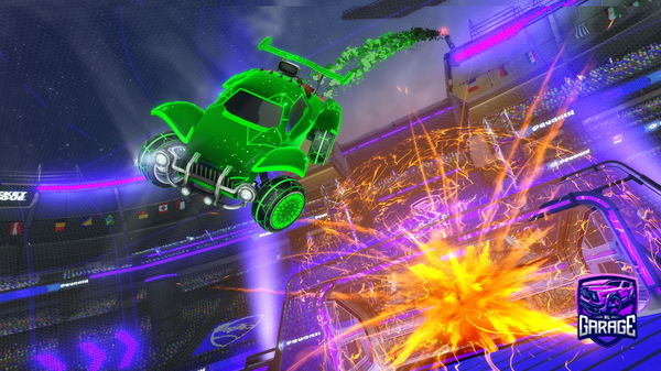 A Rocket League car design from doublemusty