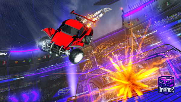 A Rocket League car design from Xmater987