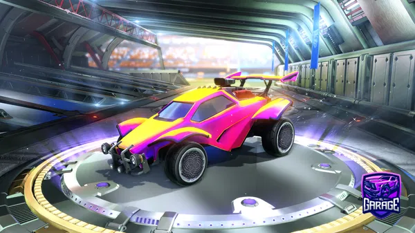 A Rocket League car design from Poweredplayer