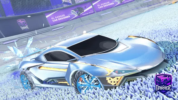 A Rocket League car design from Ragie02