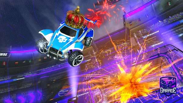 A Rocket League car design from Eastcornet