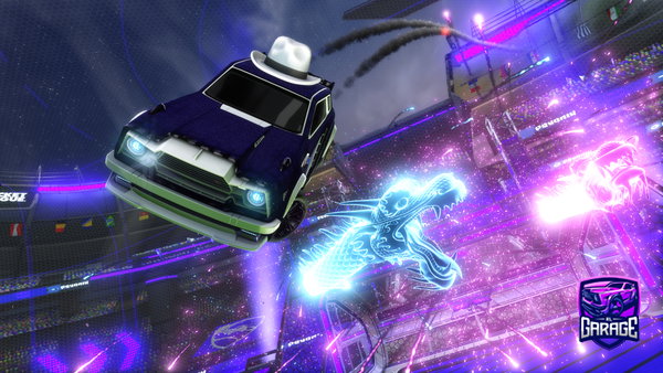 A Rocket League car design from Lampmannen_z