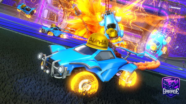 A Rocket League car design from FiNAL-ViLLAiN