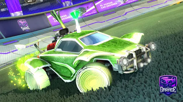 A Rocket League car design from irosario78