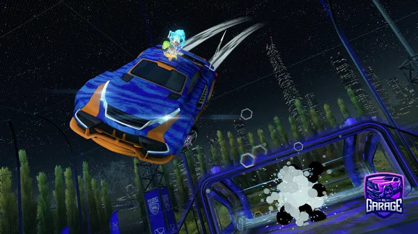 A Rocket League car design from Bleexh