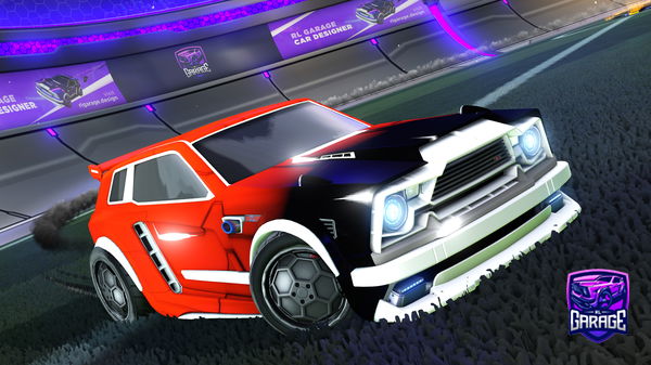 A Rocket League car design from finnburns
